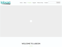 Tablet Screenshot of labcon.com